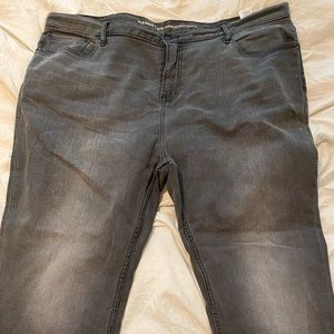 Gray Old Navy Slim Straight jeans 44x30
